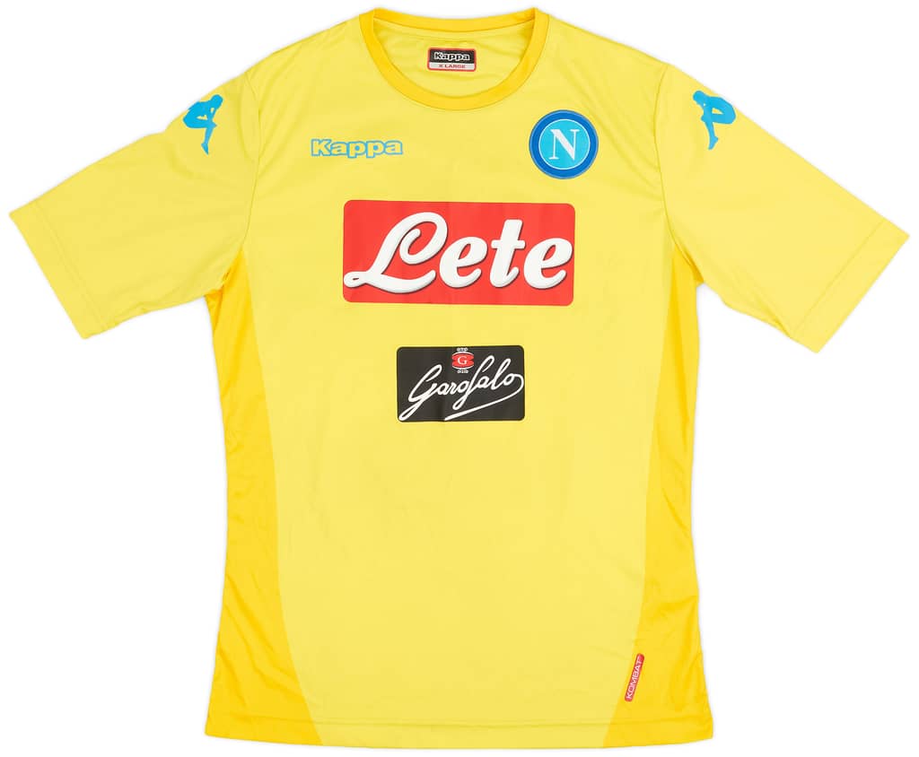 2017-18 Napoli Away Shirt - 9/10 - (XL)
