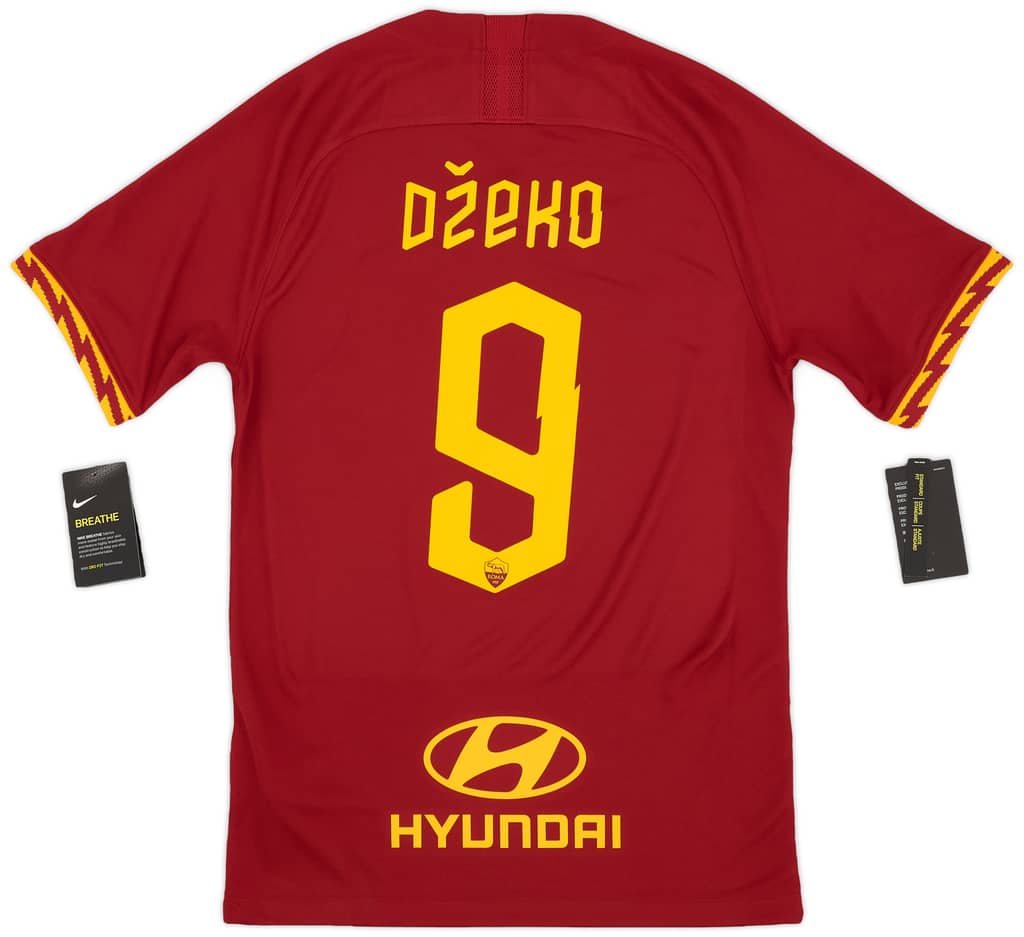 2019-20 Roma Home Shirt Dzeko #9 (S)