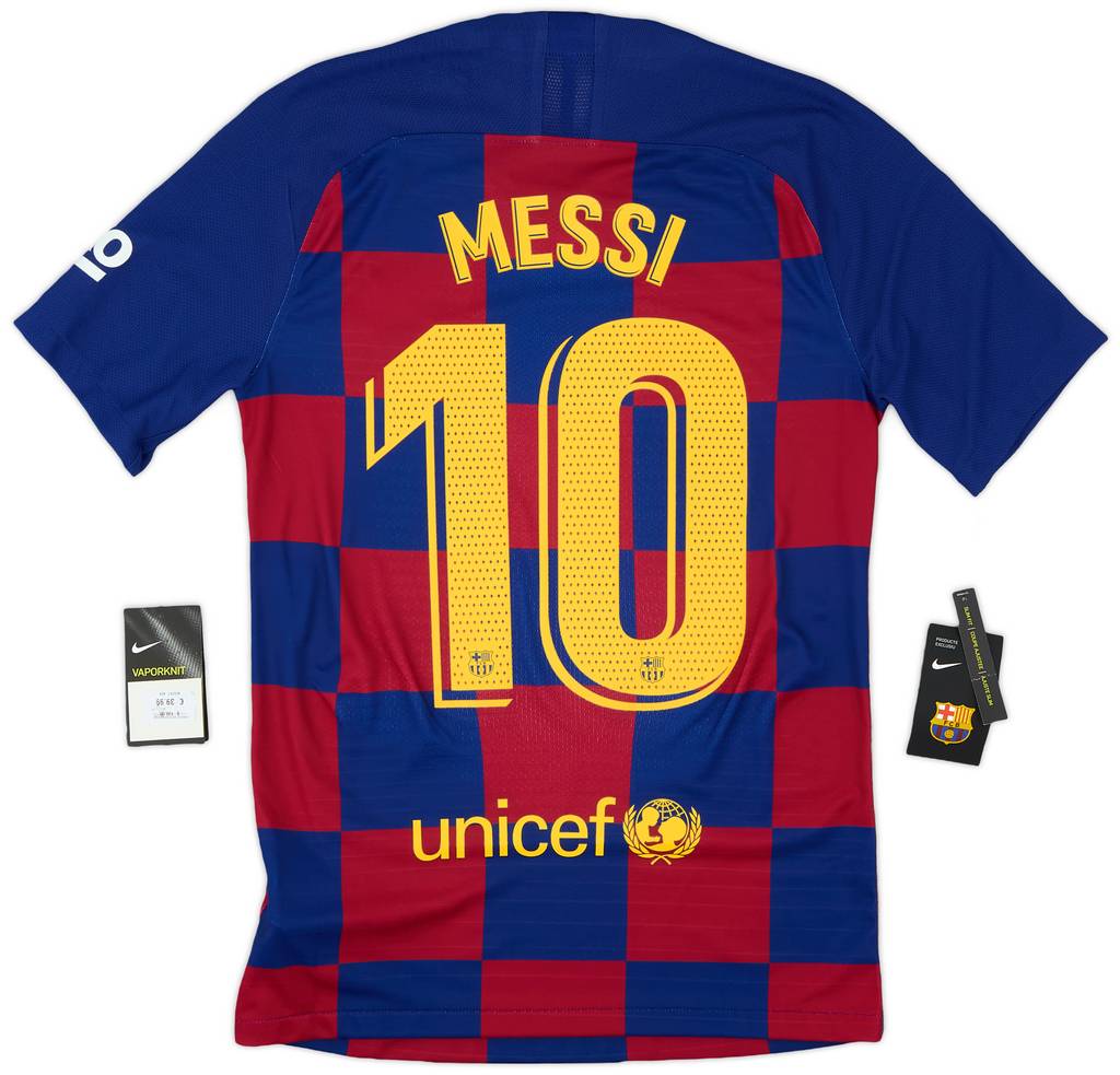 2019-20 Barcelona Authentic Home Shirt Messi #10 (S)