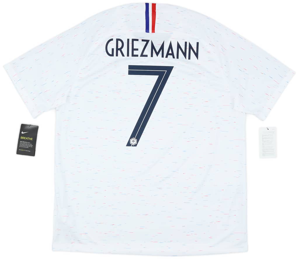 2018 France Away Shirt Griezmann #7 (XL)