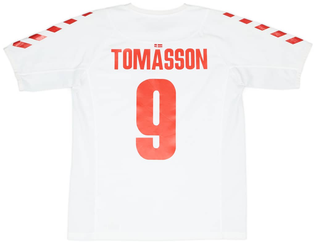 2003-04 Denmark Away Shirt Tomasson #9 - 7/10 - (L)