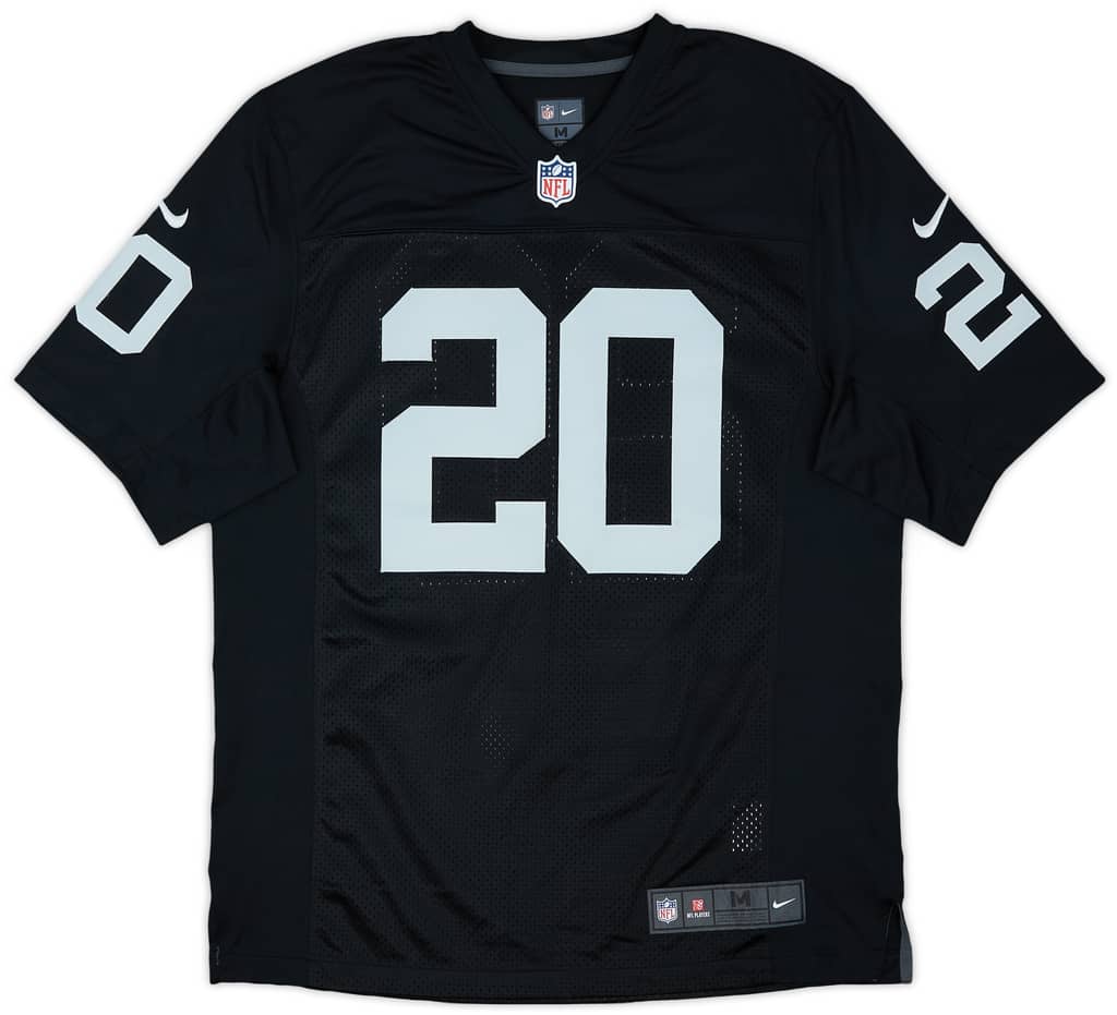 2012-14 Oakland Raiders McFadden #20 Nike Premier Home Jersey - 8/10 - (M)