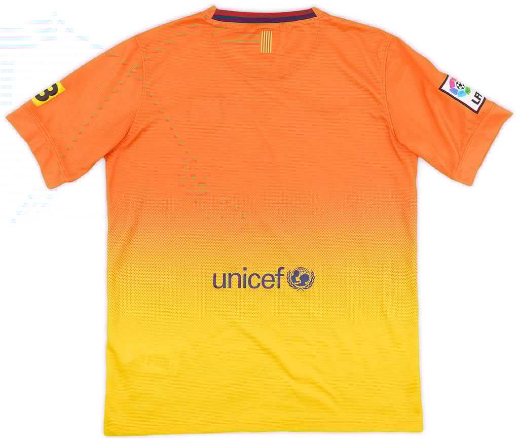 2012-13 Barcelona Away Shirt - 9/10 - (XL.Boys)