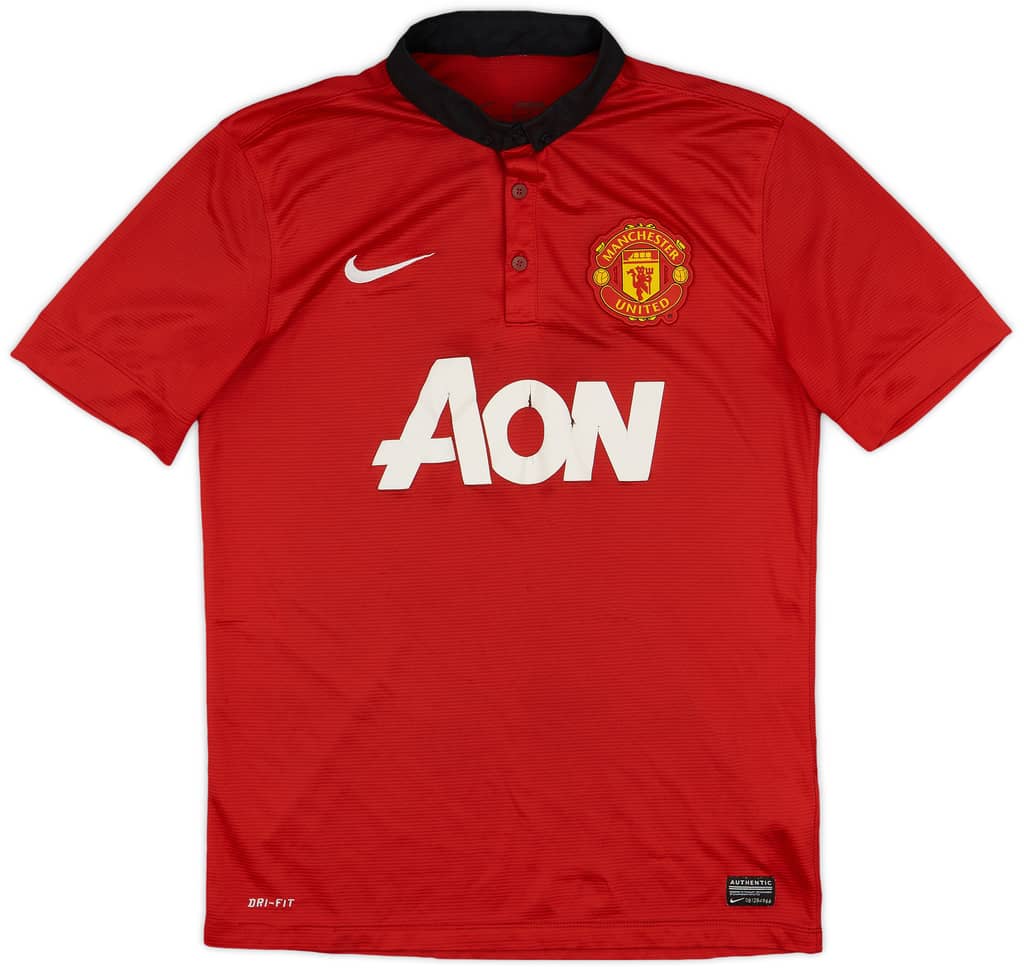 2013-14 Manchester United Home Shirt - 5/10 - (M)