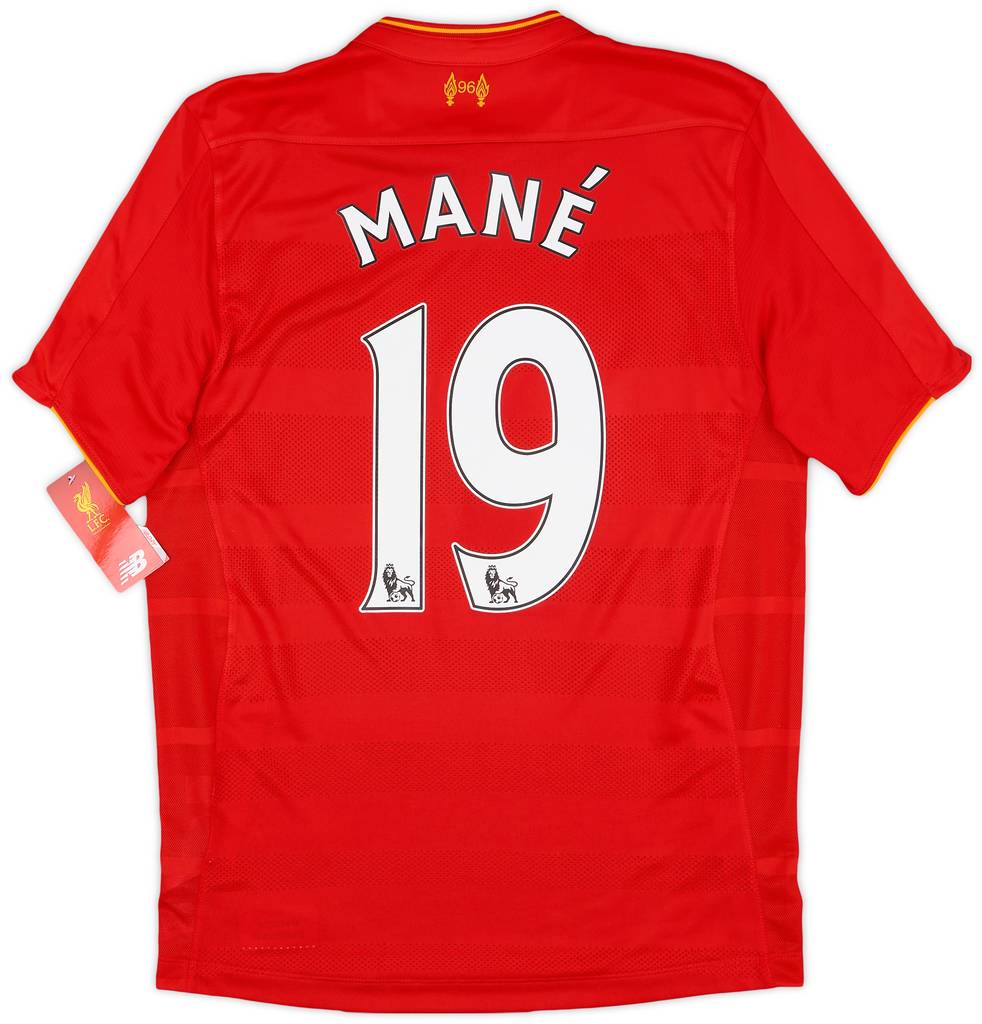 2016-17 Liverpool Home Shirt Mane #19 (S)