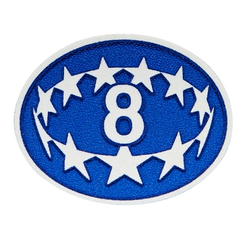 2023-25 UEFA Womens Champions League Lyon 8 Times Badge Of Honour Player Issue Patch