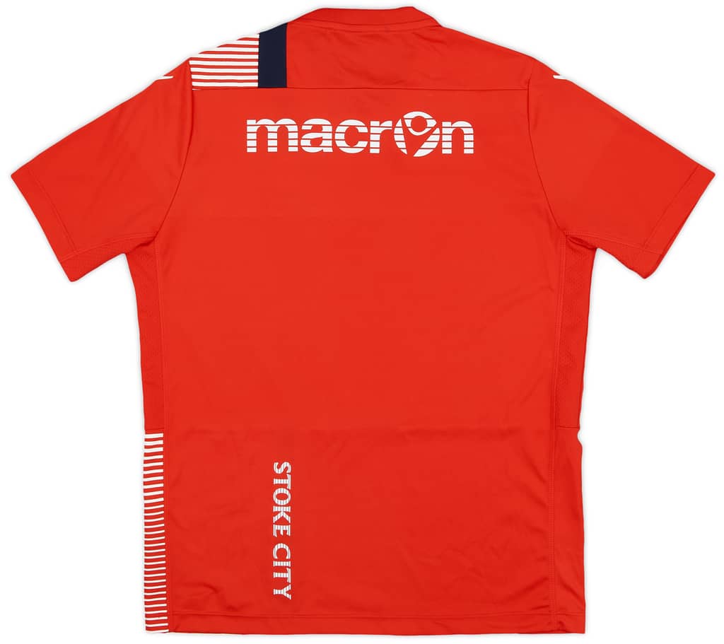 2017-18 Stoke City Macron Training Shirt - 9/10 - (XL.Boys)