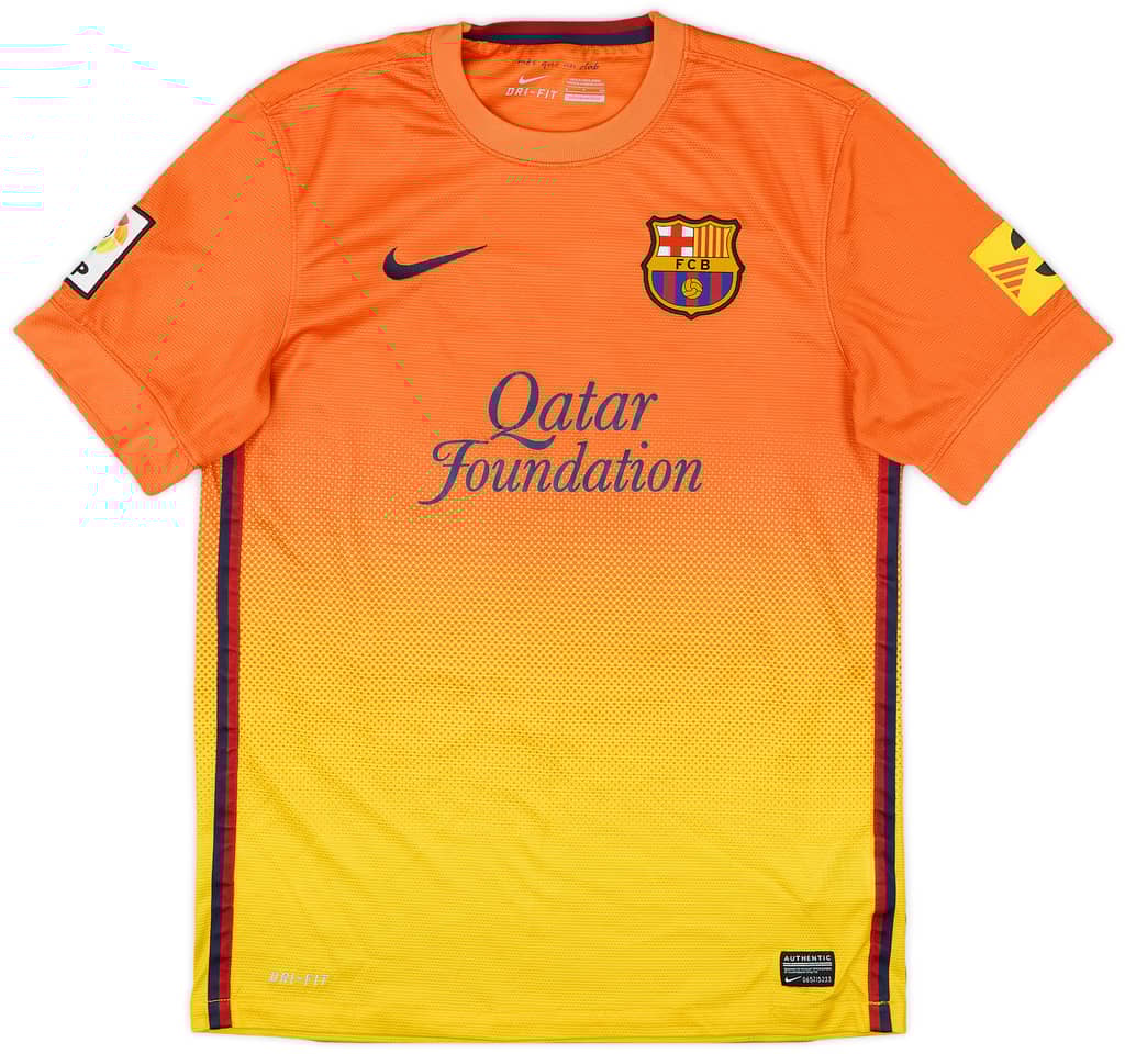 2012-13 Barcelona Away Shirt Messi #10 - 7/10 - (S)