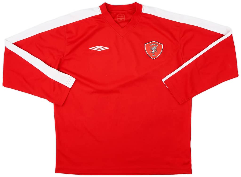 2009-10 Perugia Umbro Training L/S Shirt - 9/10 - (L)