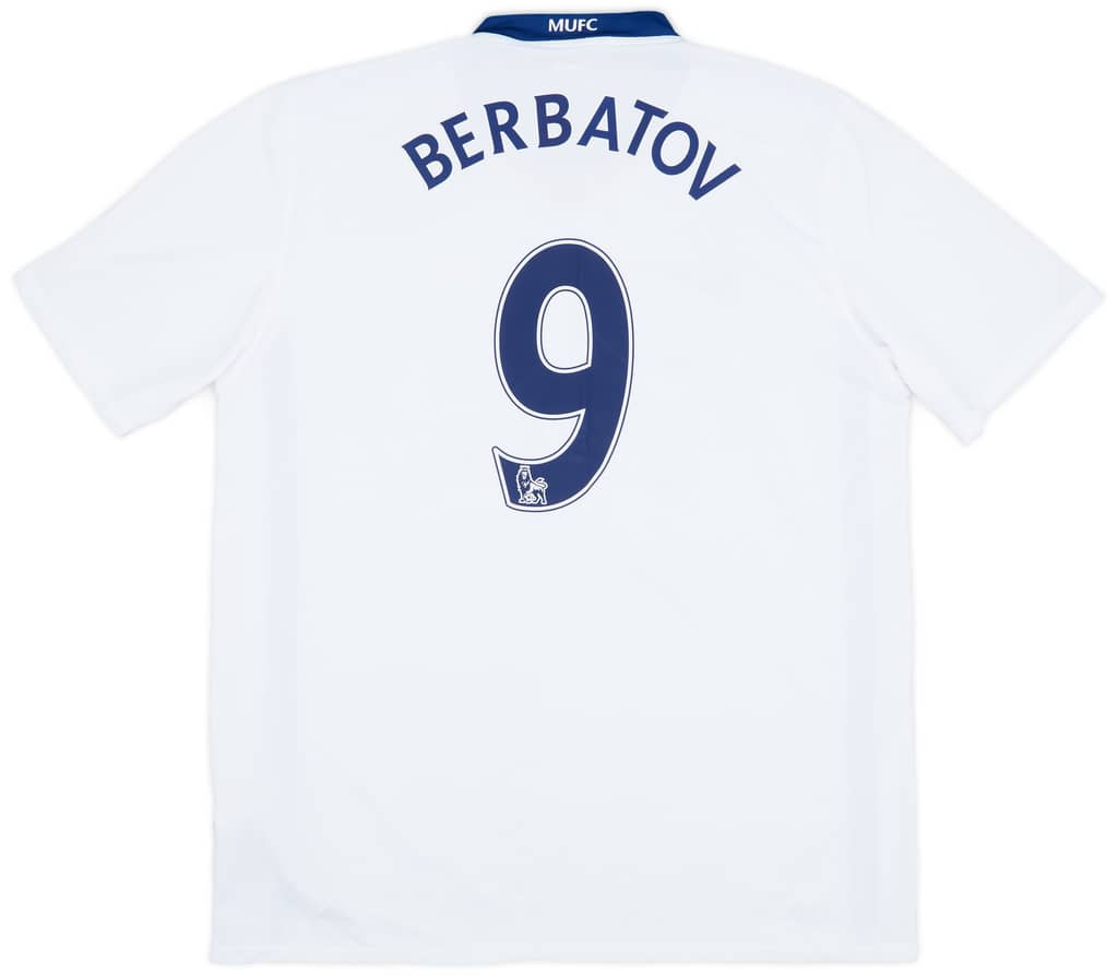 2008-10 Manchester United Away Shirt Berbatov #9