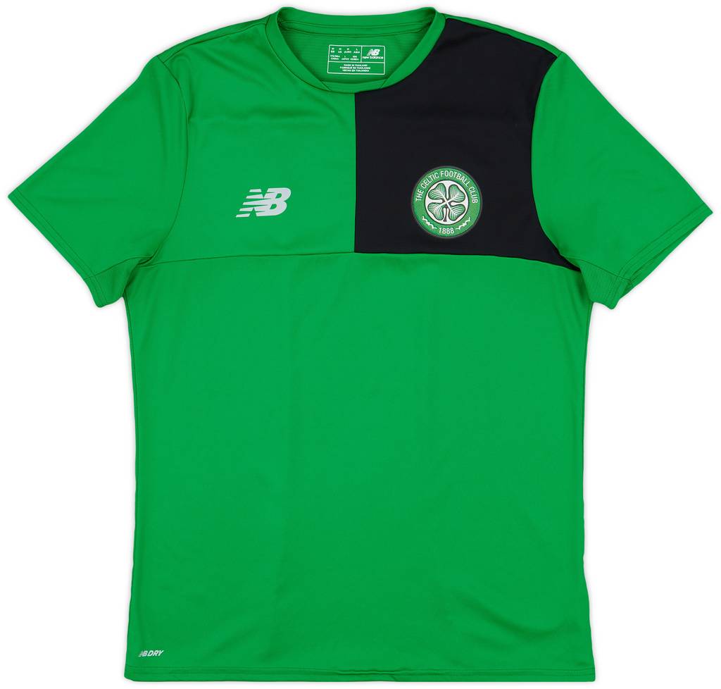 2016-17 Celtic New Balance Training Shirt - 9/10 - (M)