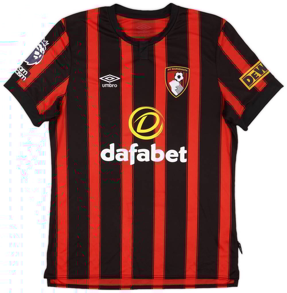 2023-24 Bournemouth Match Issue Home Shirt Sinisterra #17