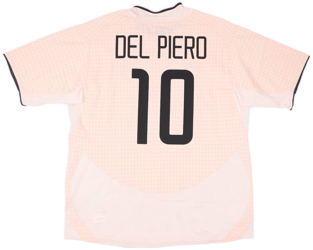 2003-04 Juventus Away Shirt Del Piero #10 (XL)