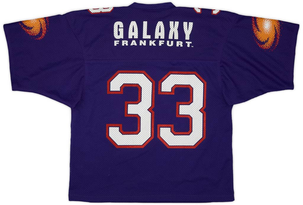 1992 Frankfurt Galaxy #33 Pro One Training Jersey - 8/10 - (L)