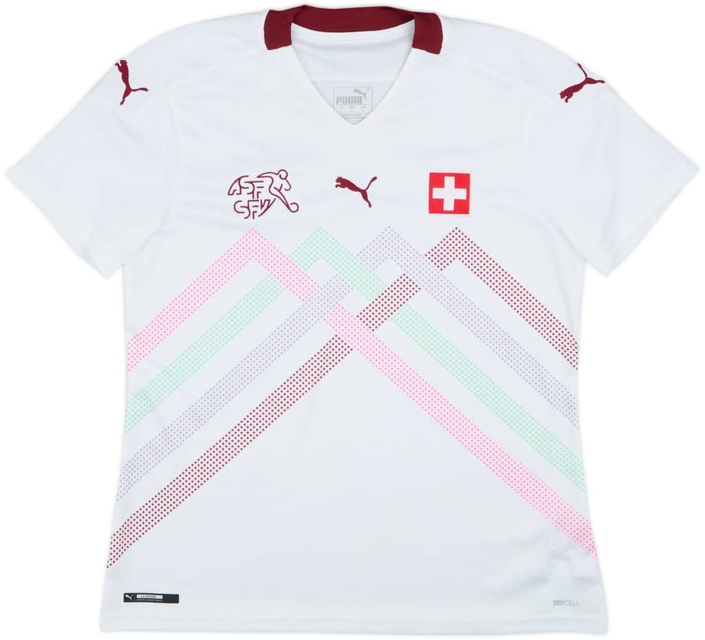 2020-21 Switzerland Away Shirt - 10/10 - (Women's L)