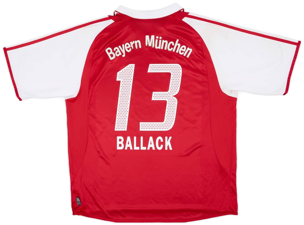 2003-04 Bayern Munich Home Shirt Ballack #13 - 5/10 - (XL)