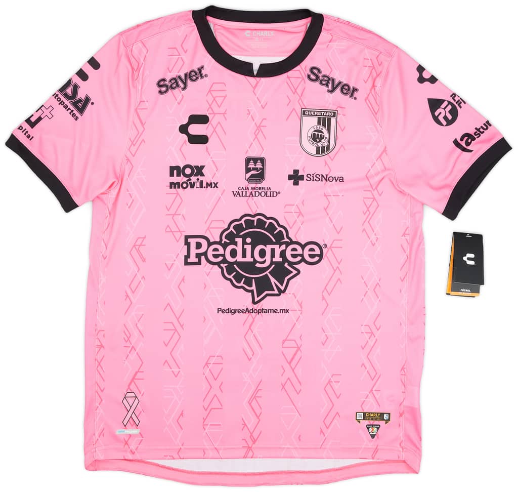 2021-22 Queretaro 'Pink October' Third Shirt (L)