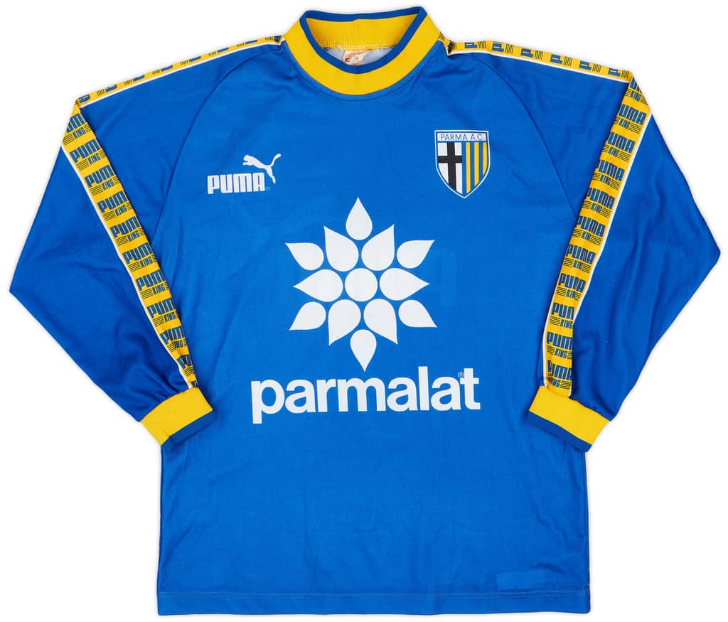 1995-97 Parma Puma Training L/S Shirt - 7/10 - (XS)