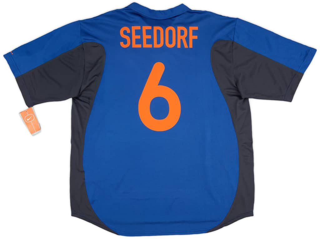 2000-02 Netherlands Away Shirt Seedorf #6 (XXL)