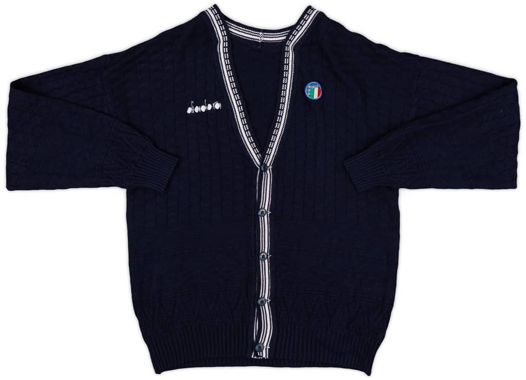 1980s Italy Diadora Knitted Top - 10/10 - (S)