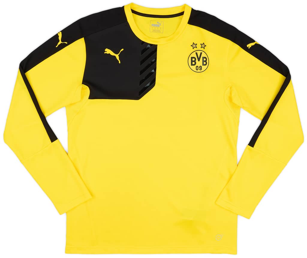 2015-16 Borussia Dortmund Puma Training L/S Shirt - As New