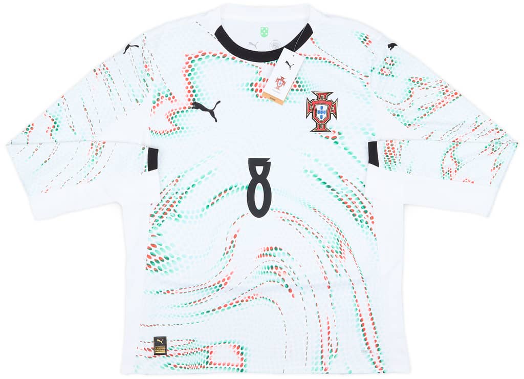 2025-26 Portugal Away L/S Shirt B.Fernandes #8