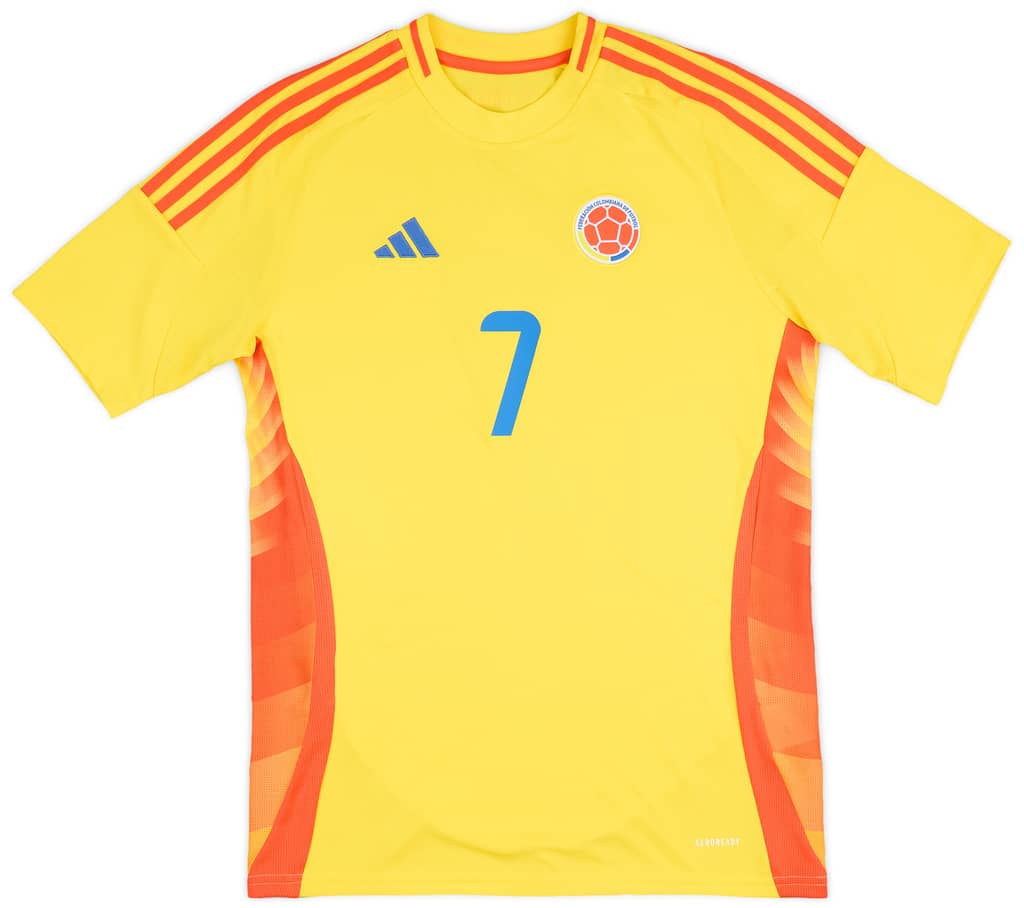 2024-25 Colombia Home Shirt L.Diaz #7 (KIDS)
