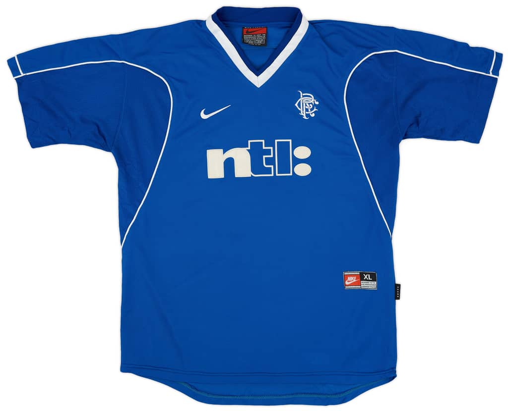 1999-01 Rangers Home Shirt - 6/10 - (XL)