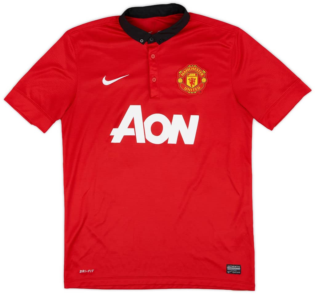 2013-14 Manchester United Home Shirt Chicharito #14