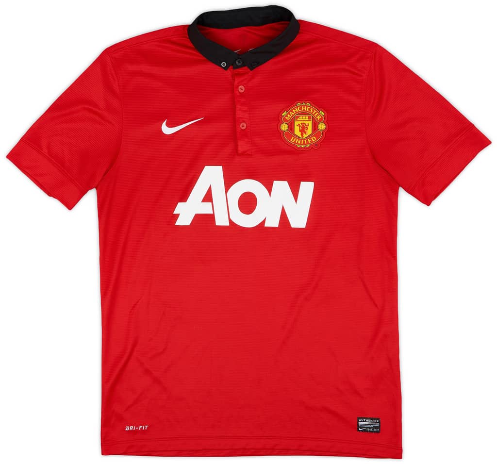 2013-14 Manchester United Camiseta Local Chicharito #14 - 8/10 - (S)