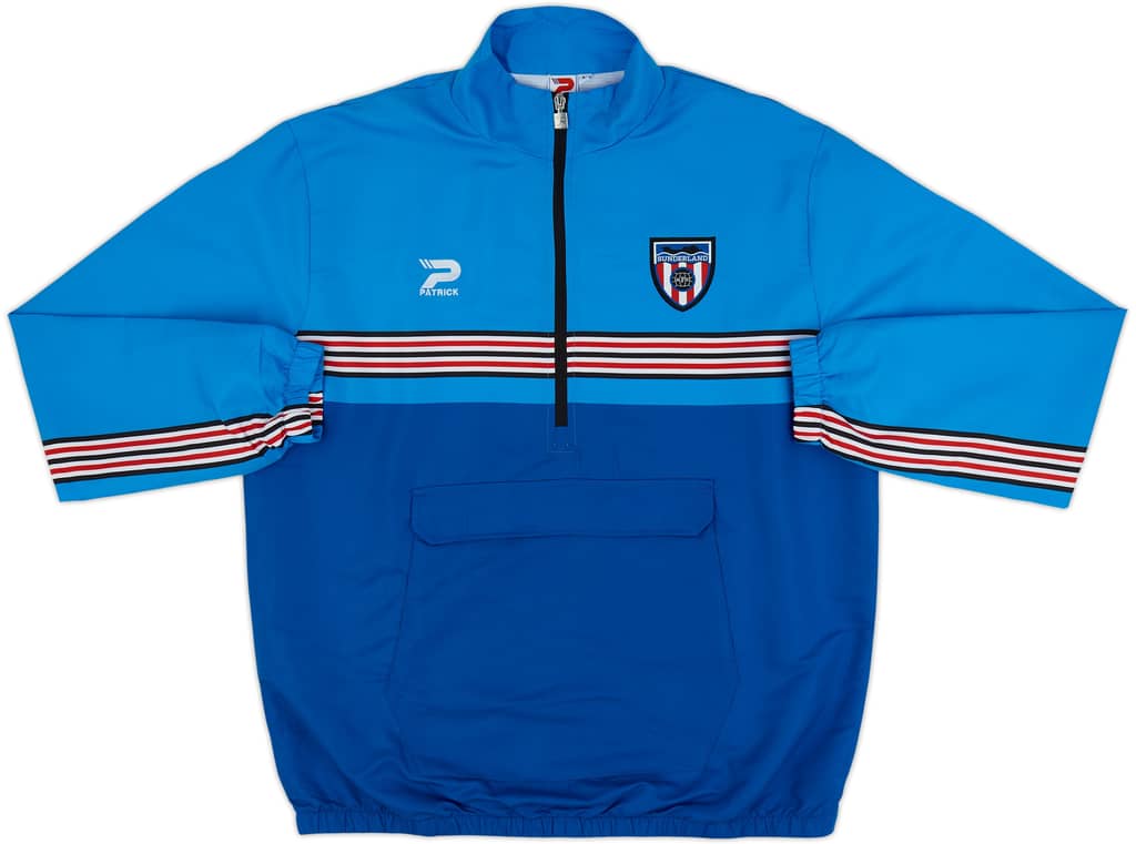 1986-88 Sunderland Patrick Reissue 1/2 Zip Track Top
