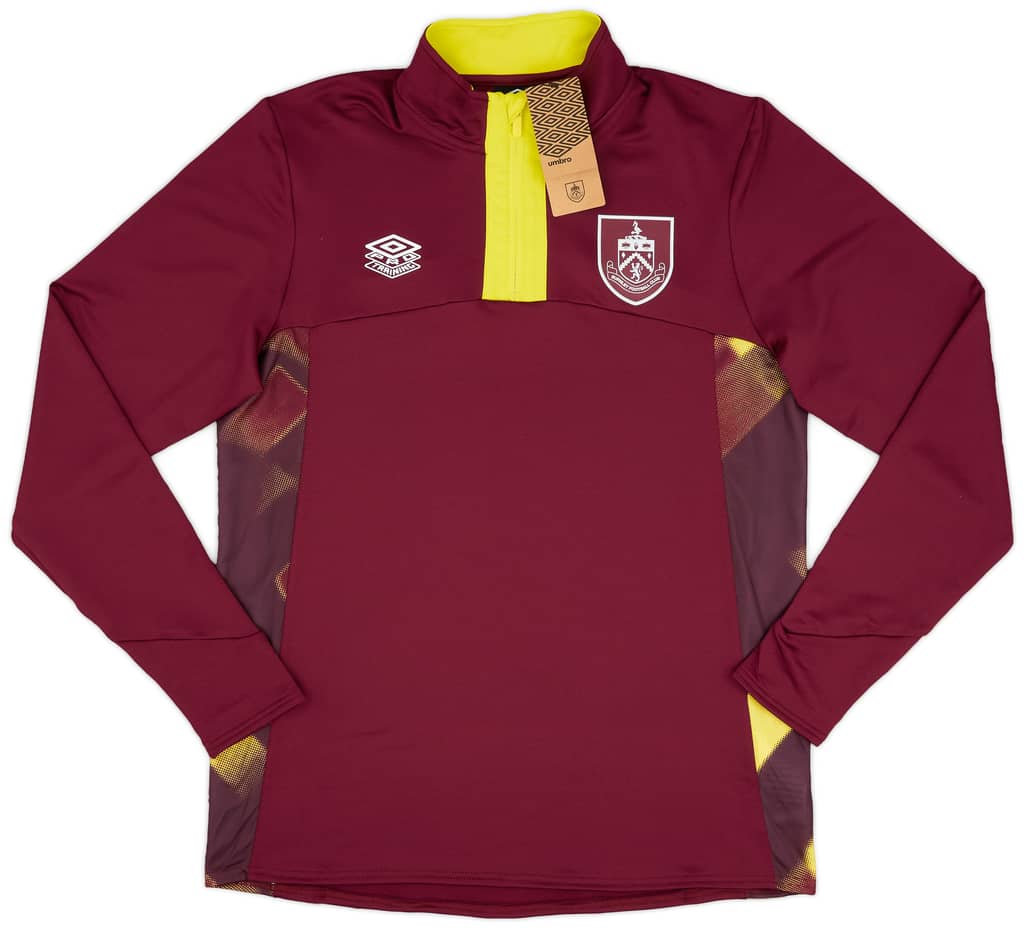 2022-23 Burnley Umbro 1/4 Zip Training Top