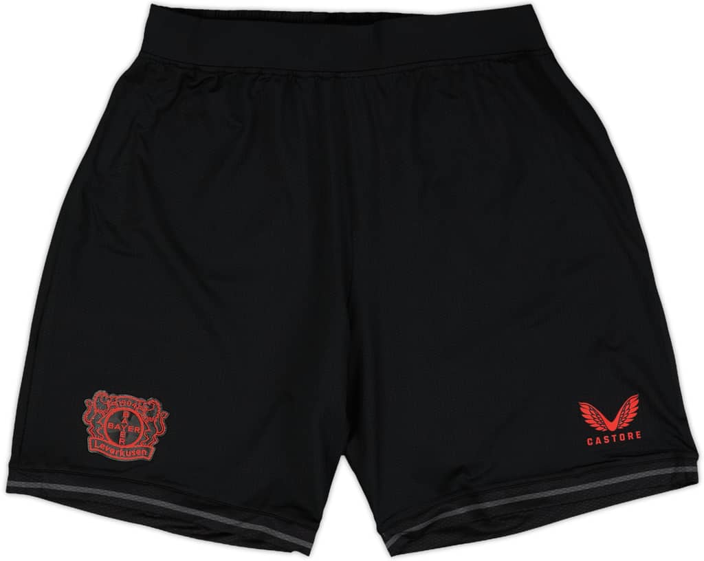 2023-24 Bayer Leverkusen Authentic Home Shorts (M)