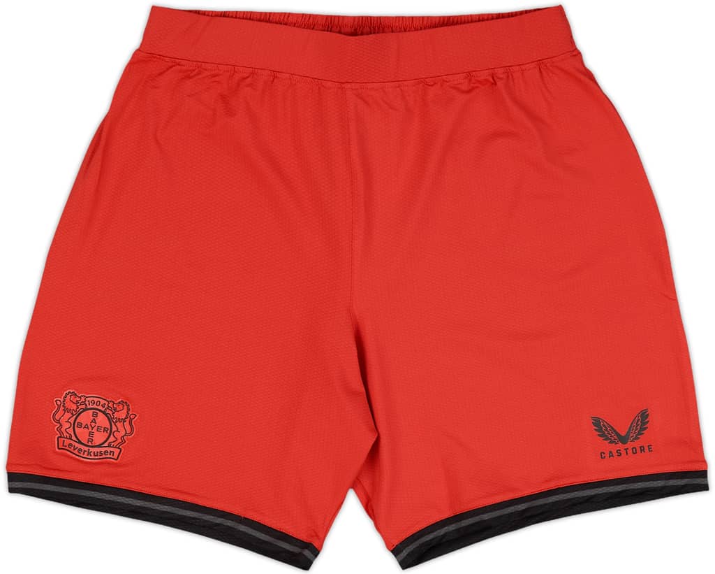 2023-24 Bayer Leverkusen Authentic Home Shorts