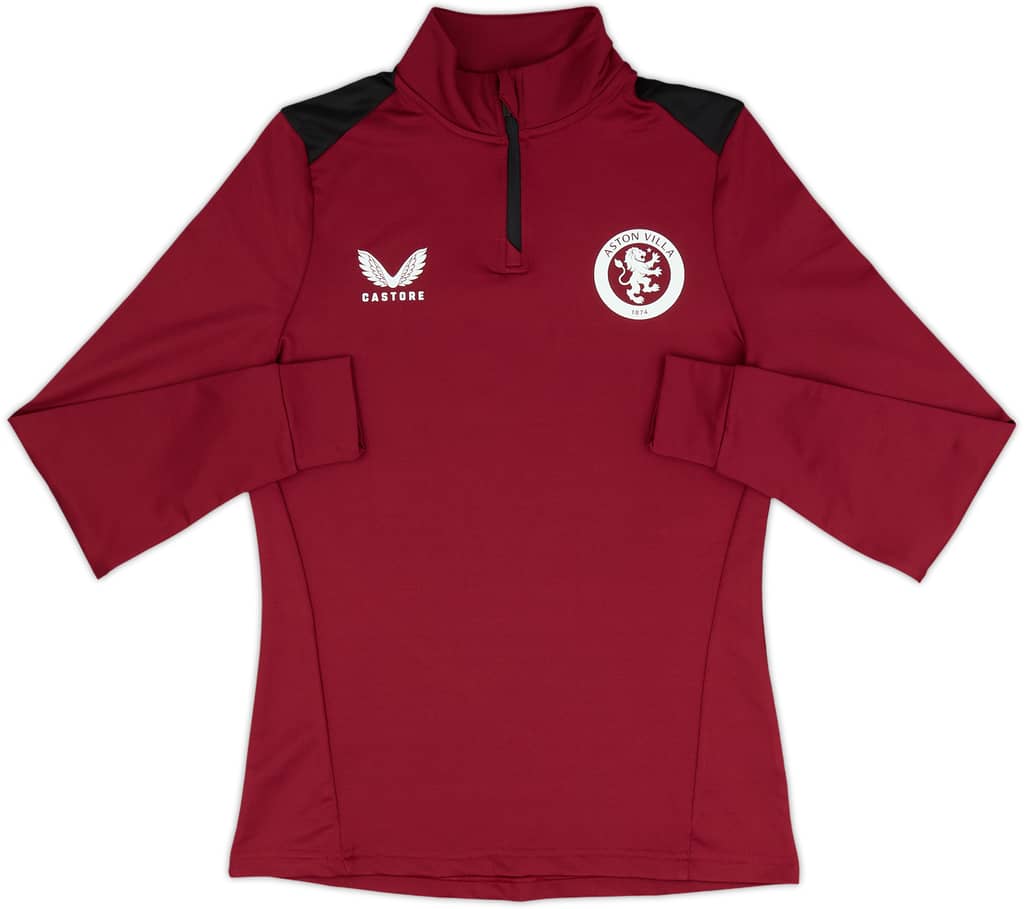 2023-24 Aston Villa Castore 1/4 Zip Training Top (Women's XS)