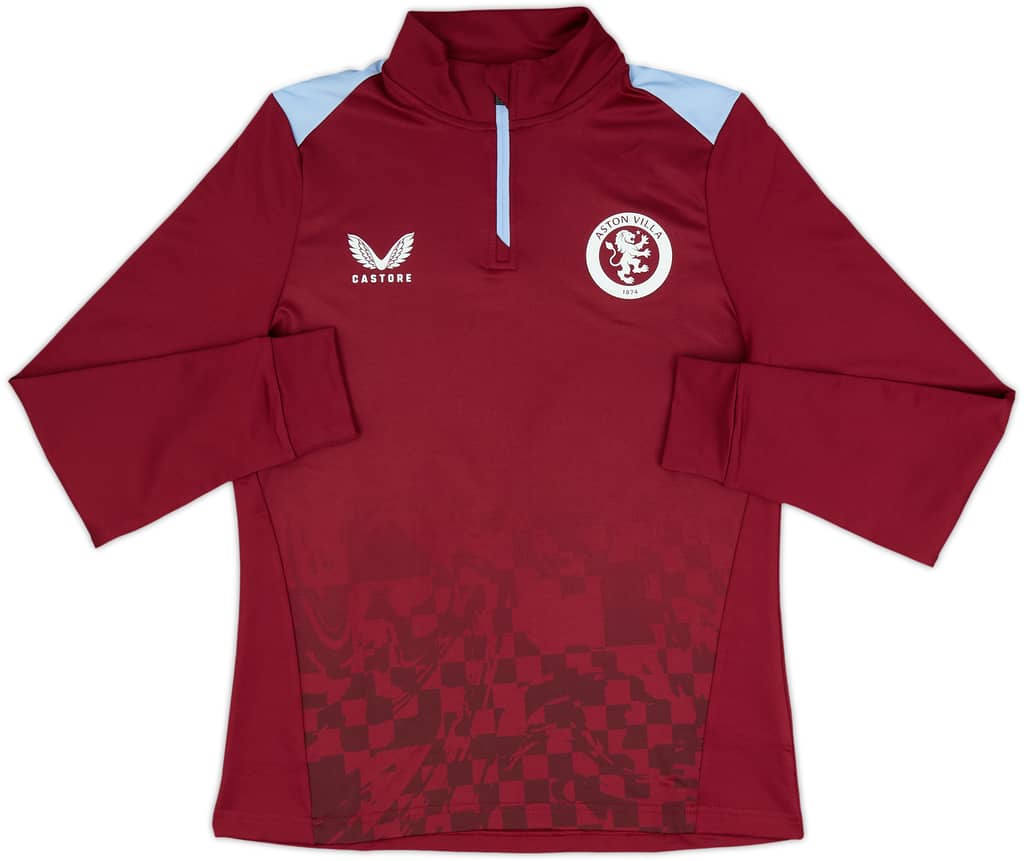 2023-24 Aston Villa Castore 1/4 Zip Training Top (Women's)