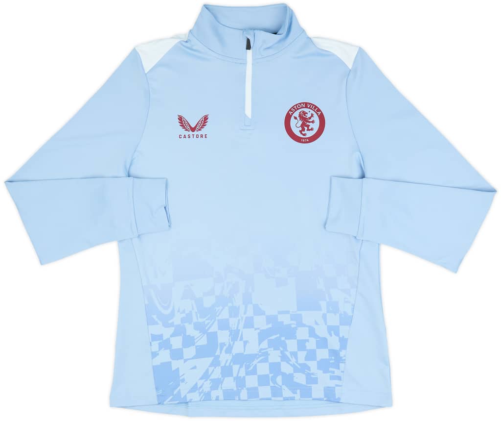 2023-24 Aston Villa Castore 1/4 Zip Training Top (Women's)