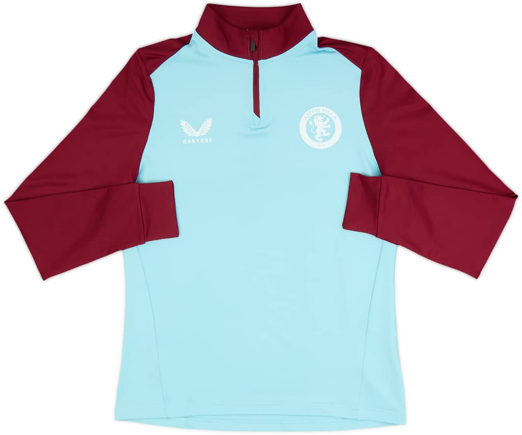 2023-24 Aston Villa Castore 1/4 Zip Training Top (Women's M)
