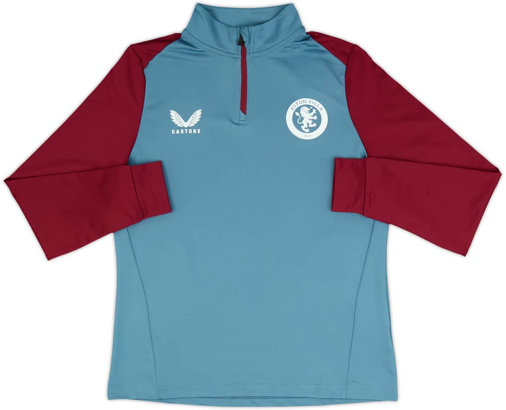 2023-24 Aston Villa Castore 1/4 Zip Training Top (Women's)
