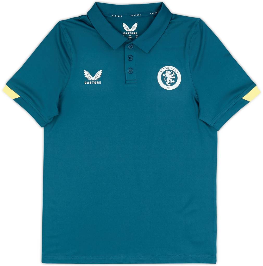 2023-24 Aston Villa Castore Travel Polo (L.Kids)