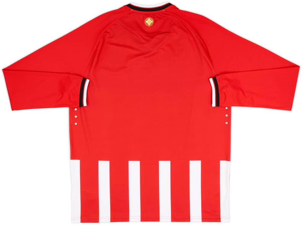 2023-24 Athletic Bilbao Authentic Home L/S Shirt (L)