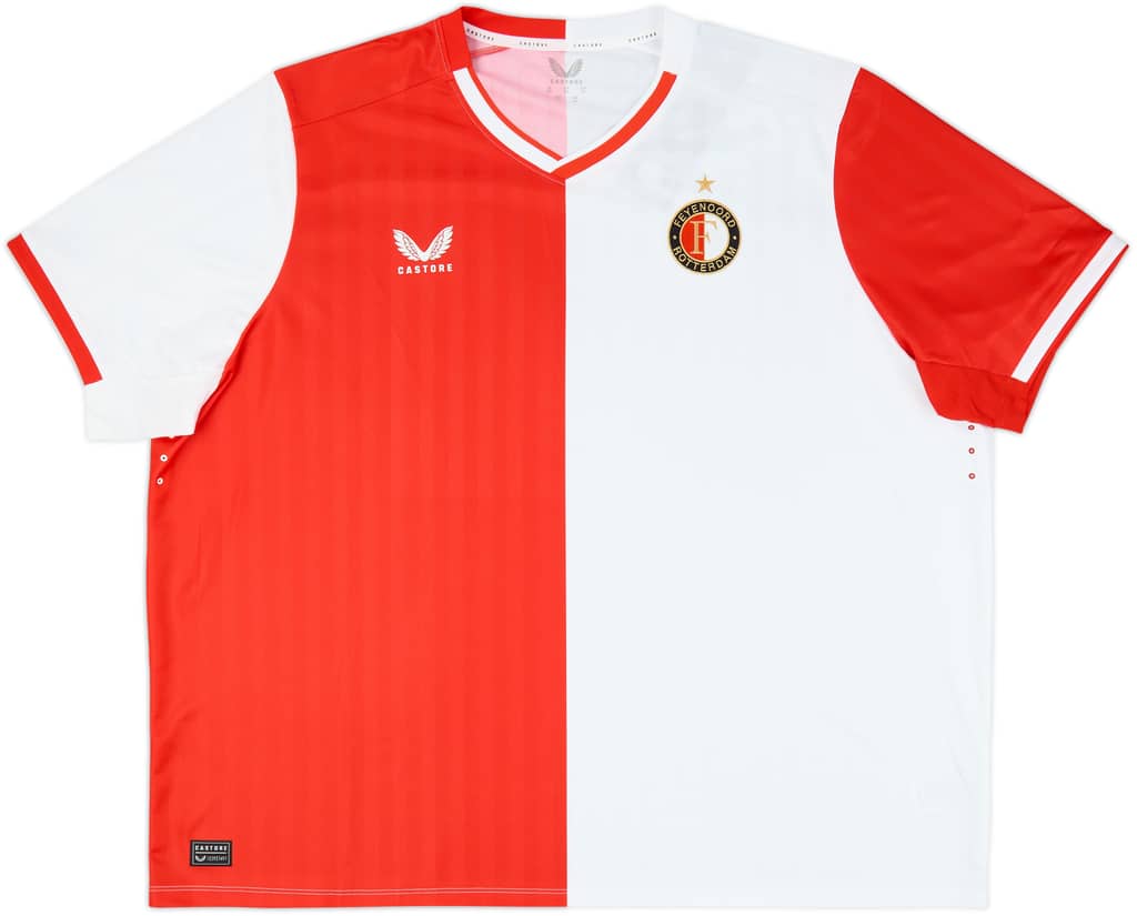 2023-24 Feyenoord Authentic Home Shirt (5XL)