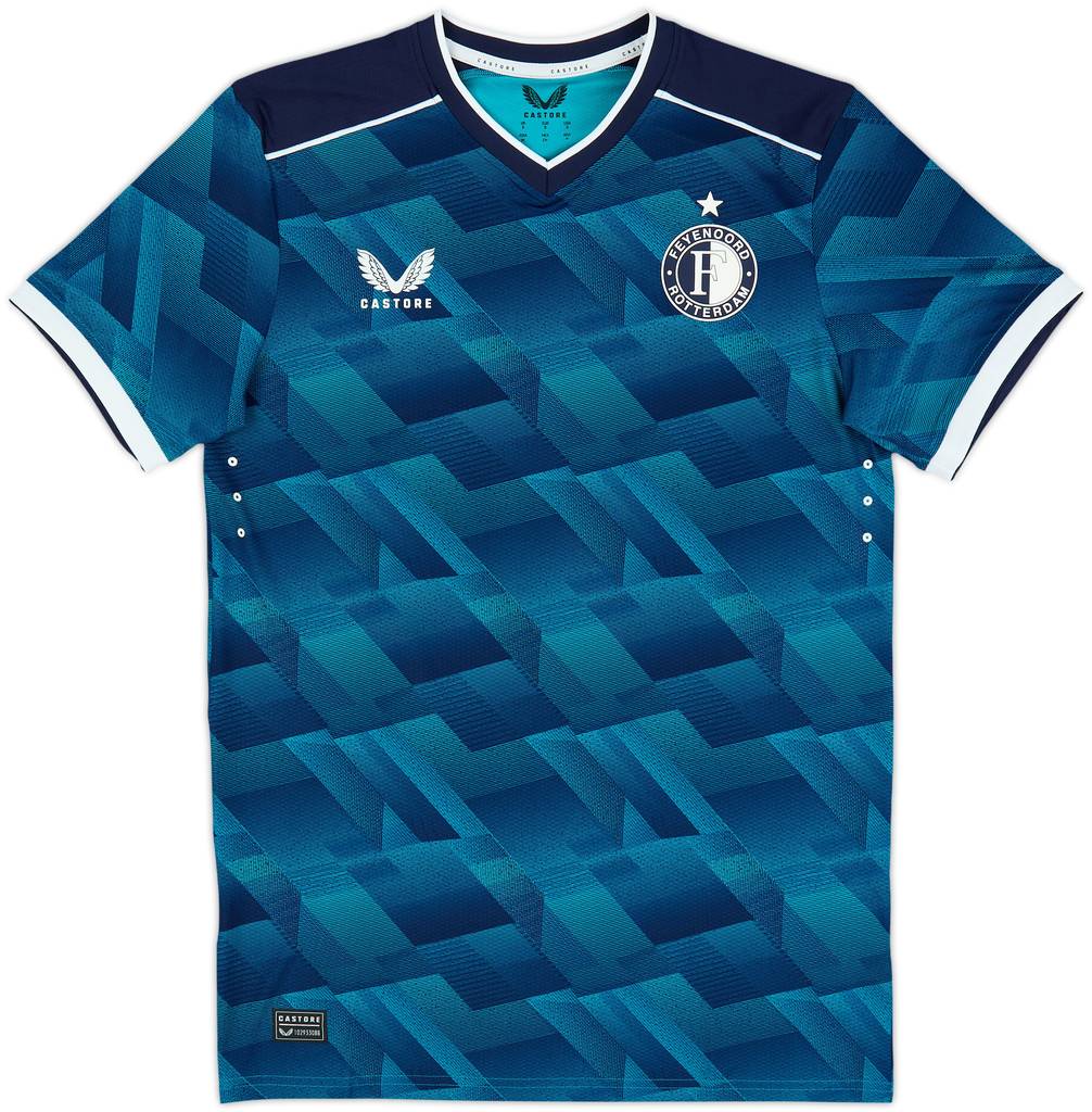 2023-24 Feyenoord Authentic Away Shirt (L)