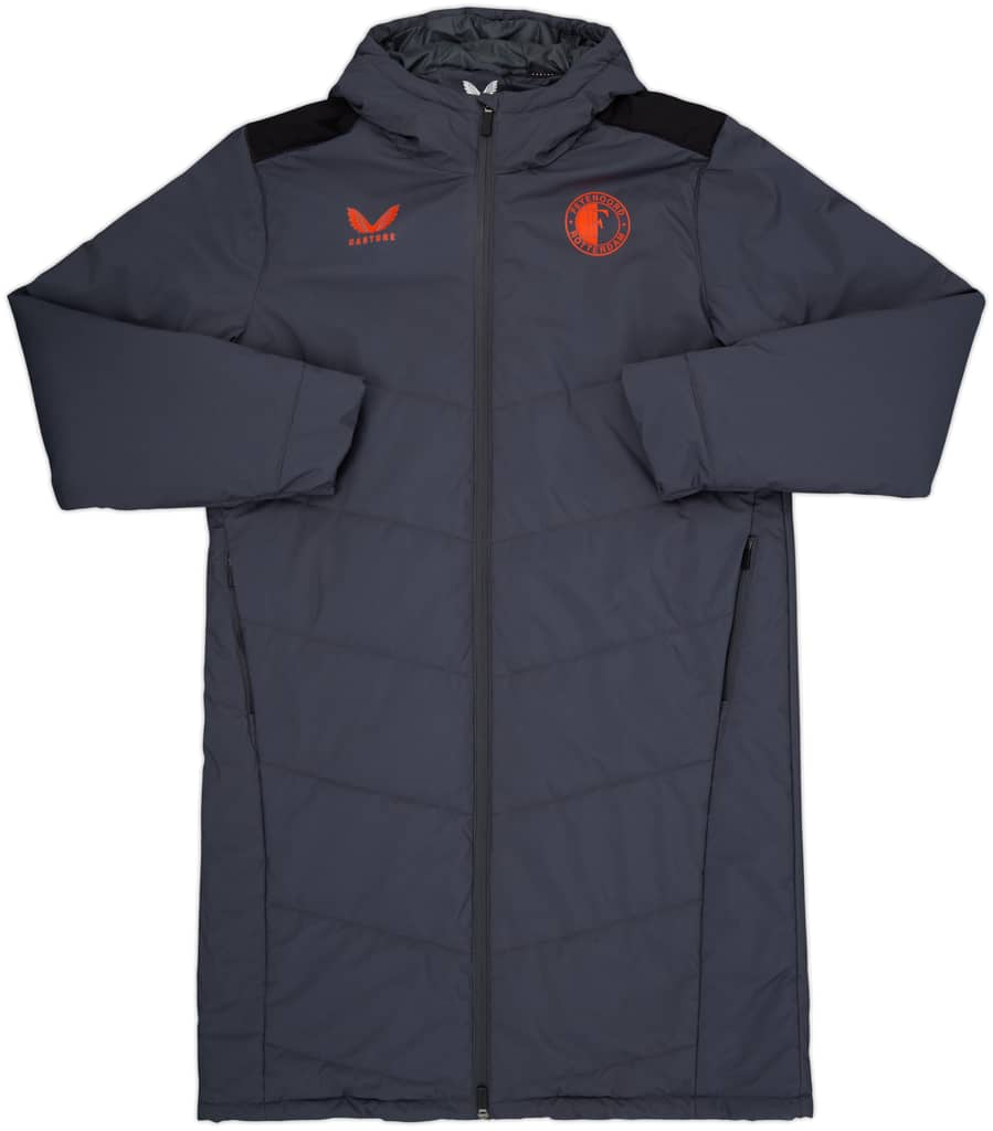 2023-24 Feyenoord Castore Long Bench Jacket (L)