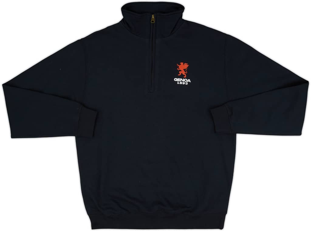 2022-23 Genoa 1/4 Zip Sweat Top (M)