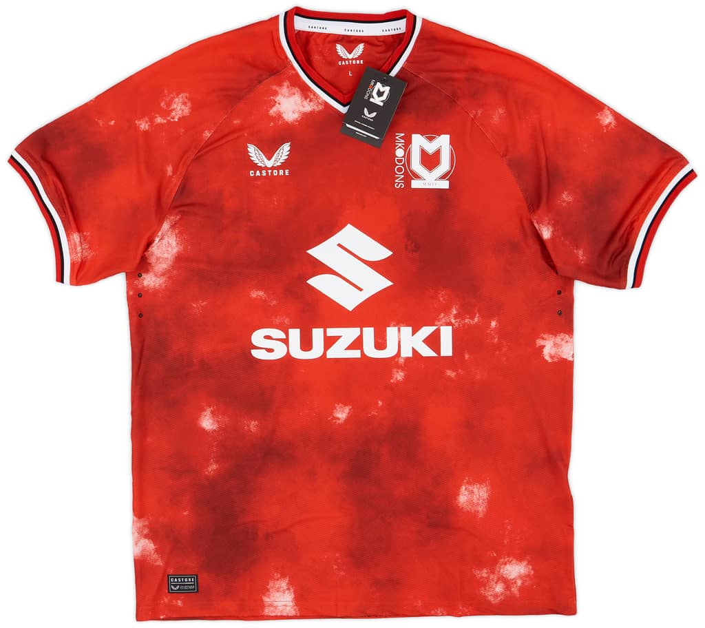 2022-23 MK Dons Authentic Away Shirt (L)