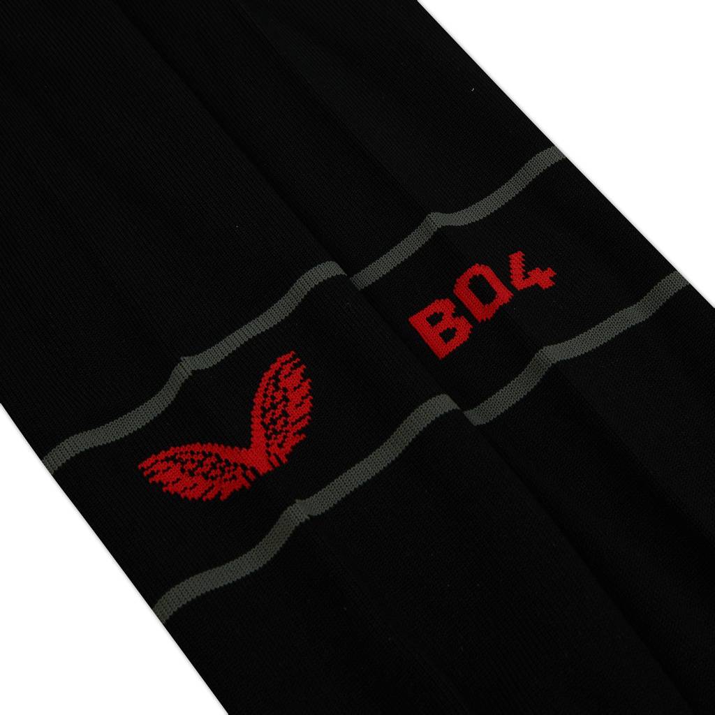 2023-24 Bayer Leverkusen Home Footless Socks (UK 6-9)