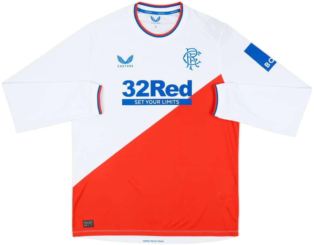 2022-23 Rangers Away L/S Shirt (XL)