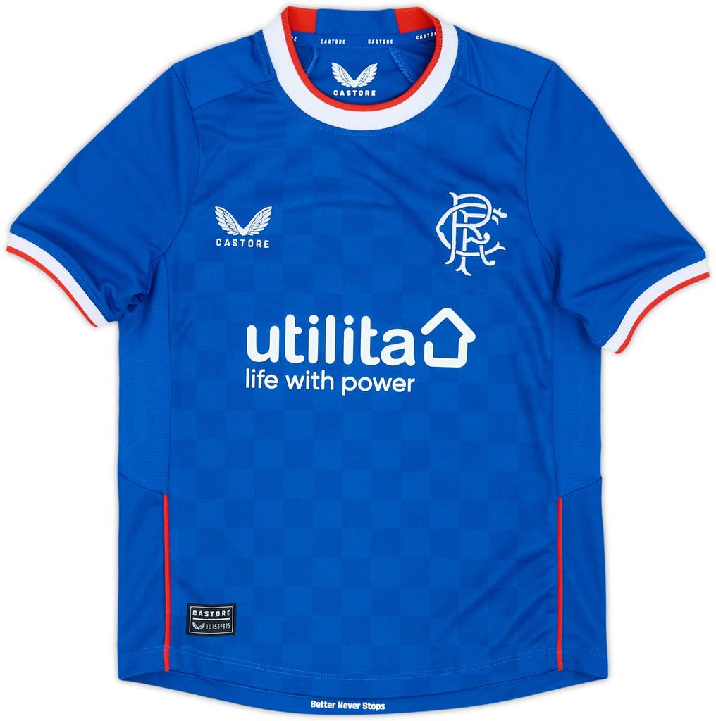 2022-23 Rangers Home Shirt (S.Kids)