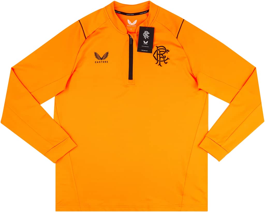 2022-23 Rangers Castore 1/4 Zip Training Top